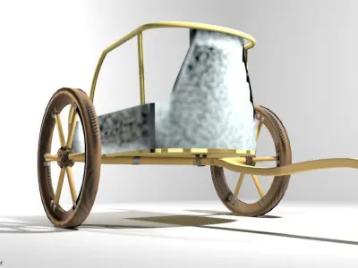 Chariot - Hittites 3D model