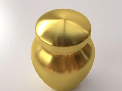 Cremation Urn 3D model