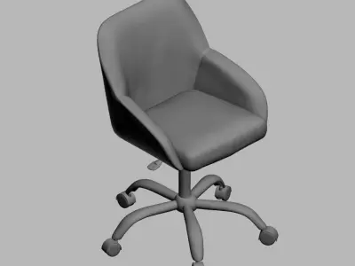 office chair 13 3D model