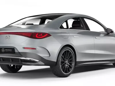 Mercedes-Benz CLA EV 2026 3D model