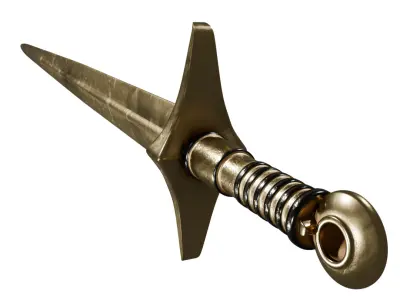 Gold Sword 3D model