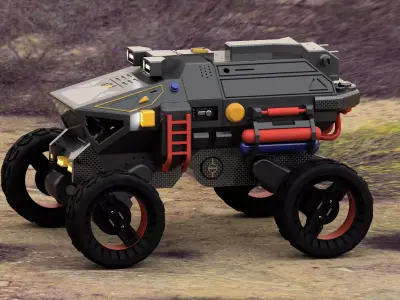 Rover de Exploracion Planetaria Ares Vanguard  3D print model