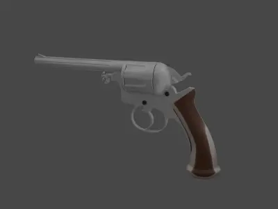 Colt revolver Free 3D model purchase