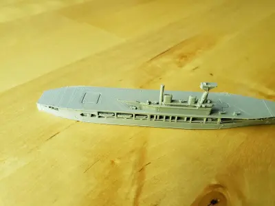 British Aircraft Carrier Eagle Free 3D print model