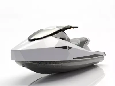 Narke GT95 Electrojet Low-poly 3D model