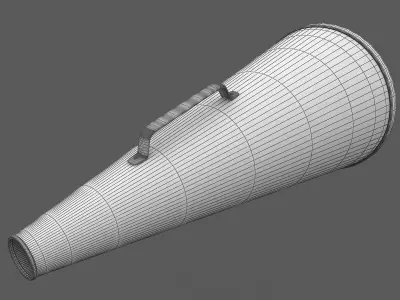 Cheerleader Megaphone  Free 3D model