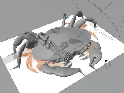 Cyber Crab 3D model
