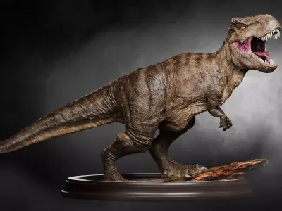 Pro T Rex Model 3D model