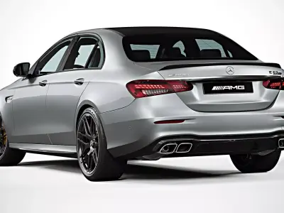 2021 Mercedes-Benz E63 AMG 3D model