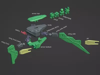 VORKETH drne 3D print model