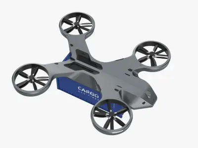 Cargo Drone 3D model