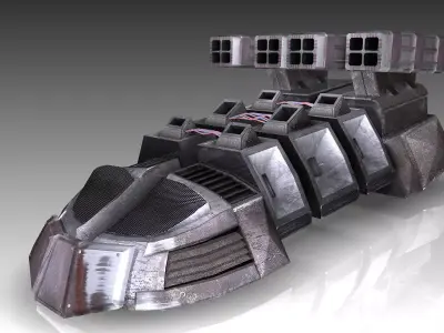 SCI-FI Hovers  Low-poly 3D model