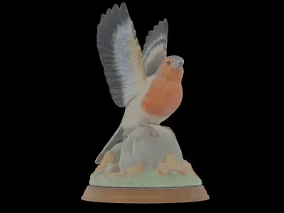 Sparrow Ornament 3D model