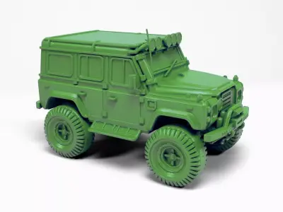 4x4 Car 3D print model