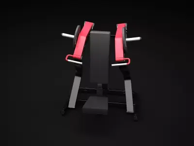 Shoulder Press 3D model