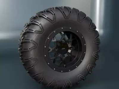 xrim  wheel 3D model