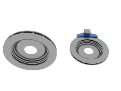 Star Rotor Brake 3D model