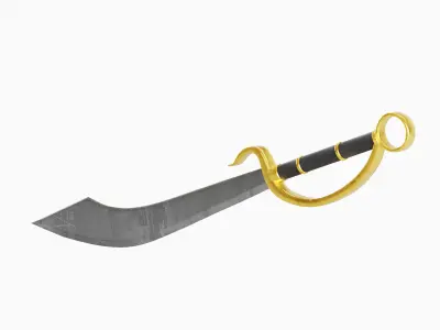 Fantasy Sword Set 3D model