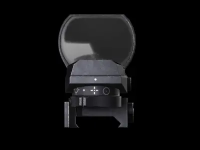 AAA Coyote Reflex Sight Game Ready PBR Low-poly 3D model