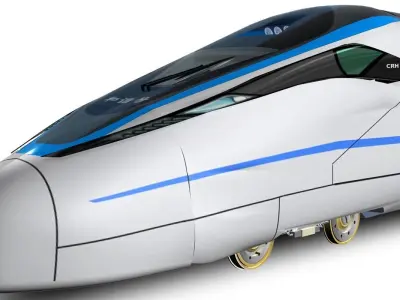 CRH 380D Locomotive 3D model