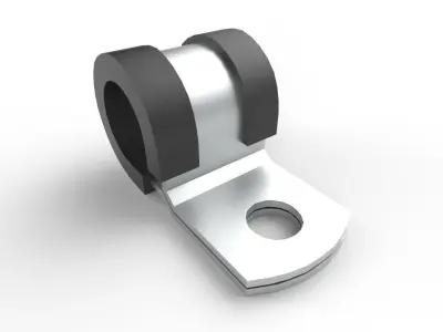 Cable Clamp M1 Low-poly 3D model