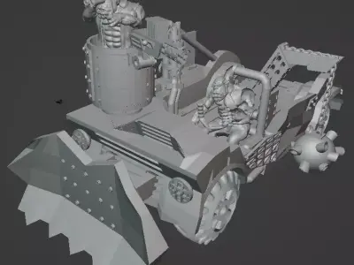 Ork kon truk v2 3D print model