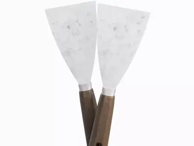 Industrial Spatula 03  Low-poly 3D model