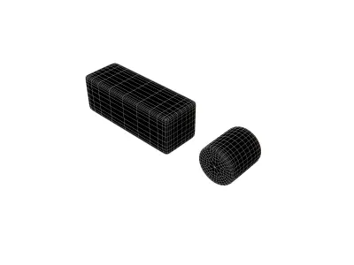 Morse Code N v1 001 Low-poly 3D model