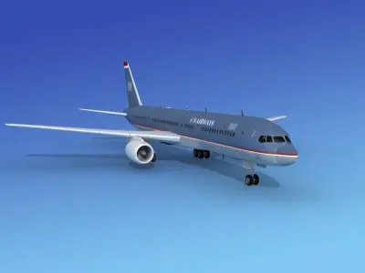 Boeing 757-200 US Airways 3D model