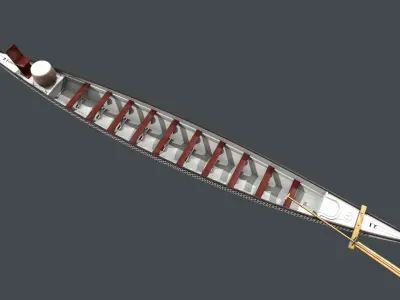 IDBF Dragon Boat 3D model