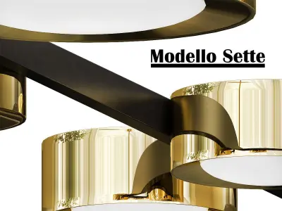 Modello Sette 3D model