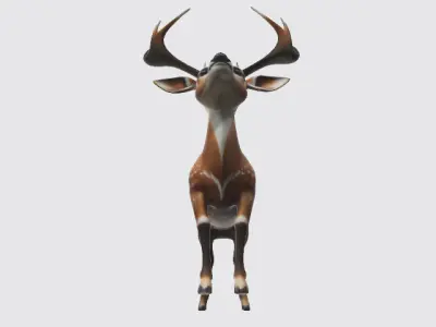 deeer 3D model
