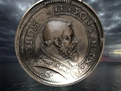 Vatican medal 11 Low-poly 3D model