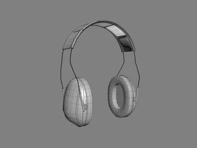 Hearing protection 3D model