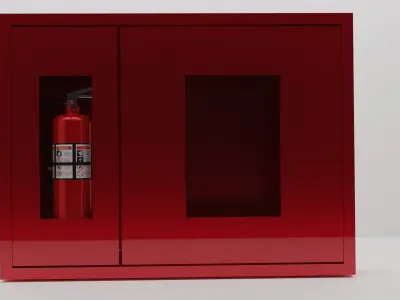 Fire Cabinet  3D model