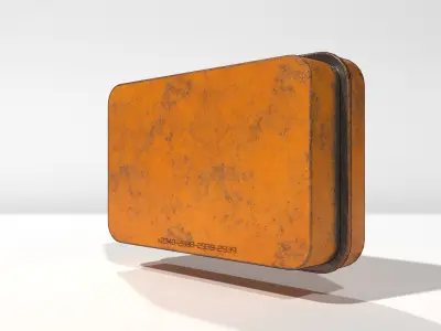 Anti Radiation Meds Low-poly 3D model