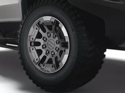 GMC Hummer EV Pickup 2022 wheel 3D model