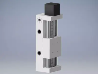 travel Z axis 3D model