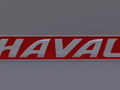 great wall motor haval logo 3D model