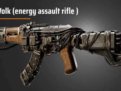 AK VOLK 3D model