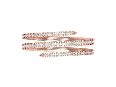 Wedding Ring 3D print model 115