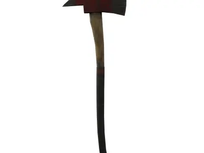 Game-Ready Axe 3D model