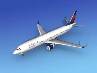Boeing 737-900ER Delta 1 3D model