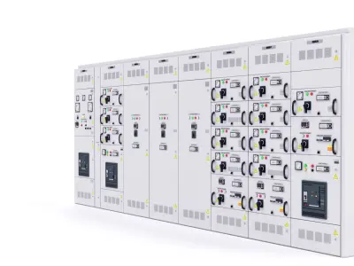 Complete Transformer Substations for Internal Installation  3D model