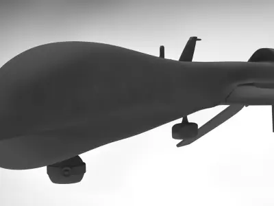 Predator Type Drones 3D model