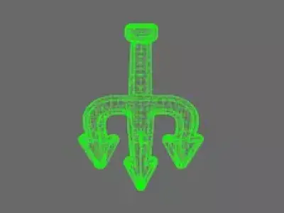 Star Tridents DV04 Shoulder Symbols 3D print model