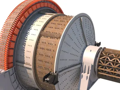 sag 3D centrifuge 3D model