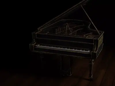 Clair Obscur Verso Piano Free low-poly 3D model
