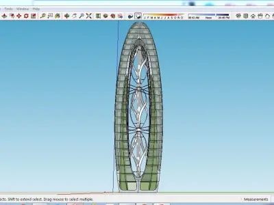 Sketchup Tower A2 Free 3D model