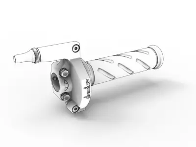 Domino Quick Action Throttle 3D model